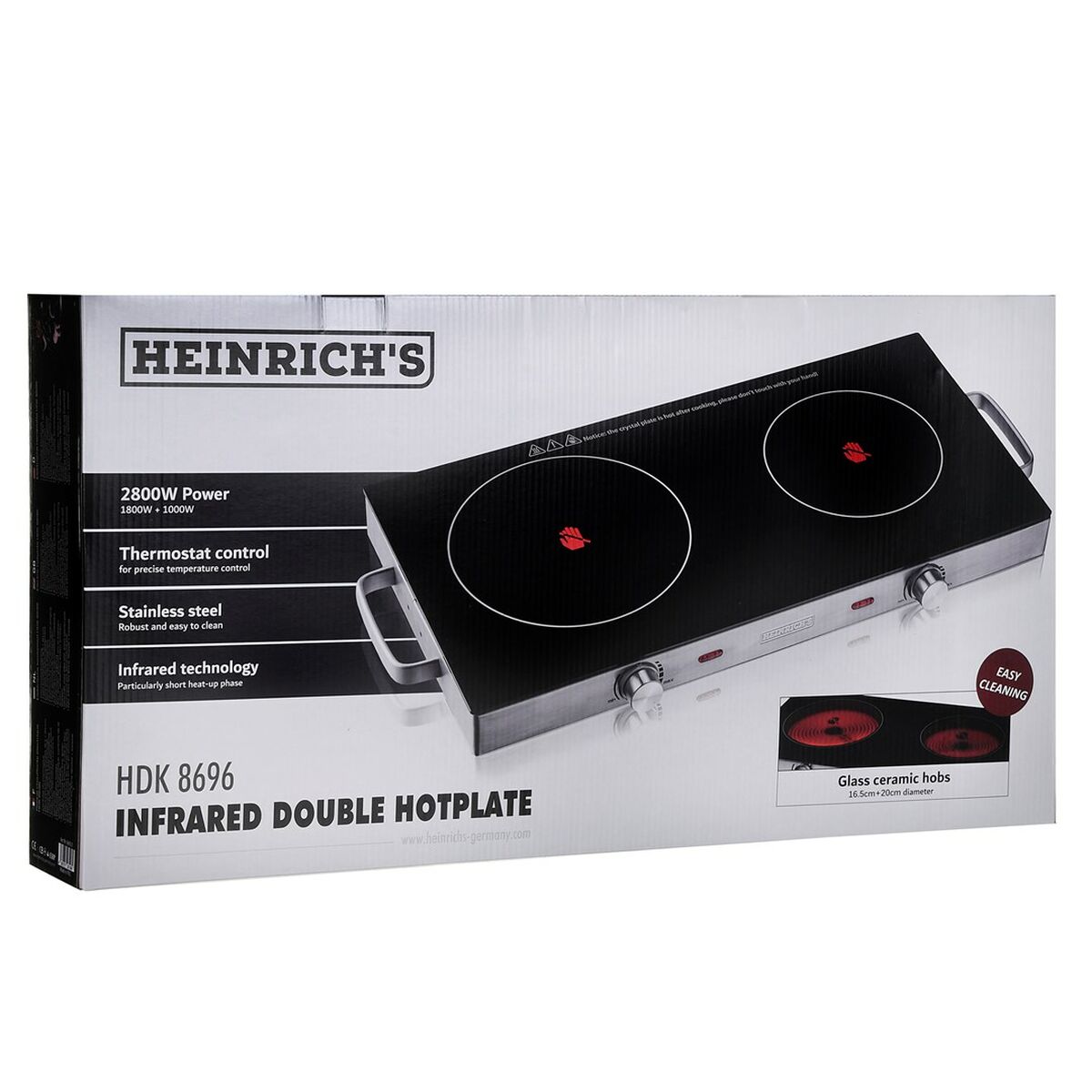 Keramikktopp Heinrich's HDK 8696 66 cm